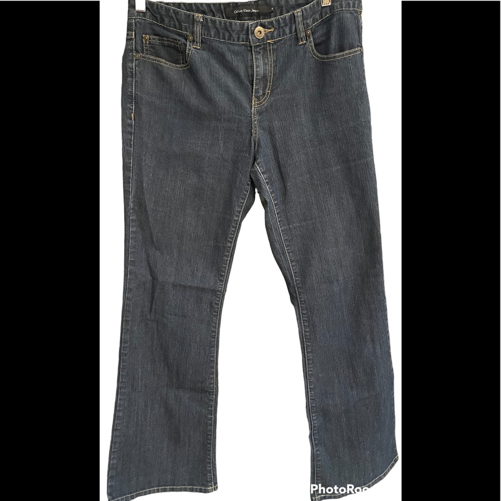 Calvin Klein straight leg dark wash